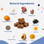 Pre, Pro & Postbiotic Digestive Treats for Dogs, 90 Soft Chews, Dog Pre and Probiotics for Gut Healt, Digestion & Immune System, Probiotic Chews for Dogs, Digestive Care for All Dog - Image 4