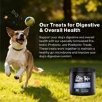 Pre, Pro & Postbiotic Digestive Treats for Dogs, 90 Soft Chews, Dog Pre and Probiotics for Gut Healt, Digestion & Immune System, Probiotic Chews for Dogs, Digestive Care for All Dog - Image 6