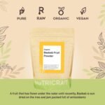 NutriCraft Organic Baobab Fruit Powder - 1kg, Sun-Dried Baobab Powder, High in Vitamin C, Antioxidants, Potassium & Calcium, for Smoothies and Skincare, Organic & Vegan-Friendly - Image 3