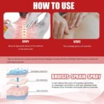 Instant Pain Relief Spray, Muscle Pain Relief Herbal Spray, Smoothing Joint Relieve Serum for Shoulder Neck Arm, Muscle Recovery Spray, Relax Massage for All Skin Type-High Strength - Image 4