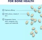 Higher Nature - Super OsteoFood - Supports Healthy Bones & Teeth - with Calcium, Vitamin C & D - Bone Health Formula - Vegetarian & Vegan - 90 Tablets - Image 4
