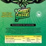 Grooovy Greeens, Gummies with Powerful Blend of Fruit and Vegetable Extracts to Support Gut Health and Digestion and Boost Energy, Suitable for Vegans, Orange and Lemon Flavour 60 Gummmies - Image 6