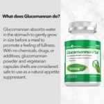 Glucomannan Plus Fibre Capsules - for Appetite Control - Image 4