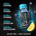 Applied Nutrition ABE Pre Workout Shot - All Black Everything Pre Workout Energy Shots, Physical Performance with Citrulline, Beta Alanine, Caffeine (Box 12 Units x 60ml) (Blue Lagoon) - Image 3
