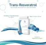 Trans-Resveratrol 150mg 90 Capsules - high Strength, Broad Spectrum, Highly bioavailable, Natural Trans resveratrol Formula - Image 4