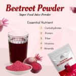 Beetroot Powder 227g- | Premium Beet Root Juice Powder 8 Ounces, | 100% Pure Raw Red Beetroot Superfood for Drinks, Juice, Recipes| Vegan, Non GMO, Gluten Free. - Image 5