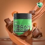 Vegan Protein - Protein Powder Blend - WOD Powders | 3 Plant Based Vegan Protein Powders | High in Fibre, Low Carb, Low Fat, Low Sugar, Dairy-Free - (Chocolate Caramel) - Image 5