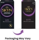 SKYN Elite Condoms Pack of 36 / Skynfeel Latex Free for Men, Regular Size, Ultra-Thin & Soft, Smooth Straight Shape, 53mm Wide - Image 7