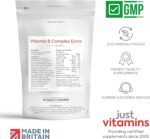 Super Vitamin B-50 Complex | x90 High Strength Tablets Containing All 8 B Vitamins - VIT B1 Thiamine, B2, B3 Niacin, B5, B6, B7 Biotin, Inositol, B9 Folic Acid & B12. UK Made from Non Yeast Source - Image 5