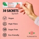 Purearth Kombucha Powder Grapefruit Flavor | 30-Day Supply | Natural Sugar Free Probiotic Soft Drinks | Gut Health, Energy & Immune | Vitamin C, D3 & Calcium | Vegan, Gluten-Free | 30 Sachets - Image 6