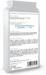 Choline Bitartrate 730mg Daily Dosage, 120 Vegan Choline Capsules - Helps to Maintain Normal Liver Function - No GMOs, Dairy, or Gluten - Made in The UK in Accordance with The GMP Code of Practice - Image 3