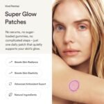 Kind Patches | Super Glow | Healthy Skin, Radience & Collagen Support | Antioxidants, Astaxanthin, Alpha-Lipoic Acid, Resveratrol & Copper Peptides GHK-Cu | 30 Vegan Patches - Image 5
