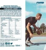 FWRD Sports Water With Electrolytes, Isotonic Hydration Drink, Electrolyte Water Drink For Sports With Himalayan Salt to Rehydrate, Pre & Post Workout Recovery Drink, Lemon & Lime, 500mls x 12pk - Image 3