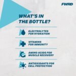 FWRD Sports Water With Electrolytes, Isotonic Hydration Drink, Electrolyte Water Drink For Sports With Himalayan Salt to Rehydrate, Pre & Post Workout Recovery Drink, Lemon & Lime, 500mls x 12pk - Image 7