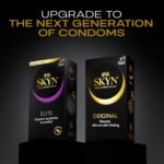 SKYN Original Condoms Pack of 50 / Skynfeel Latex Free Condoms for Men, Regular Size, Strong & Thin, Smooth Straight Shape, 53mm Wide - Image 8