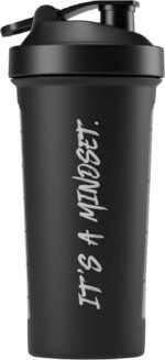 Applied Nutrition ABE All Black Everything Protein Shaker - Sports Supplements Shaker Bottle, Durable & Lightweight (700ml) - Image 3