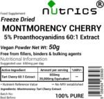 50g Montmorency Tart Cherry Extract Powder 5% Proanthocyanadins - 100% Pure - No fillers Binders or Bulking Agents - Image 3