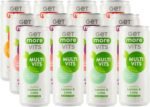 Get More Vits Sparkling Water - Vegetarian, Low Calorie, & Sugar Free Mixed Flavoured Adults & Kids Drinks - Natural Fizzy Drinks with Multivitamins, Vitamin D, & B Vitamins - 330ml Cans, Pack of 12 - Image 3