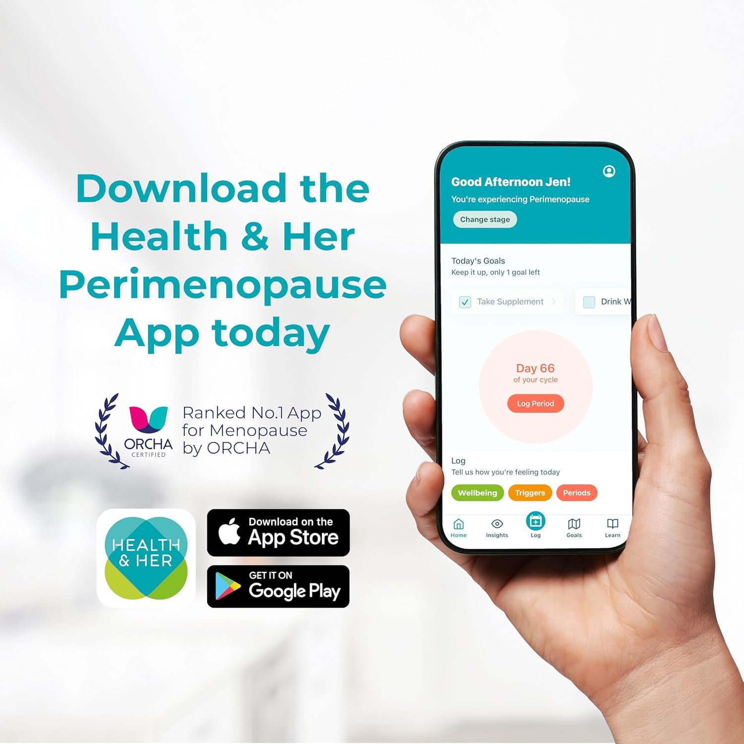 Health & Her Perimenopause Supplements for Women - Wellbeing Support for The Early Stage of Menopause - 4 Month Supply, 240 Capsules - Vegan & Gluten Free - Image 11
