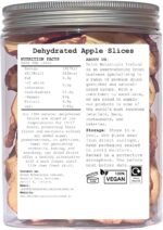 Drink Botanicals Ireland | Dehydrated Dried Apple Slices | 40 + Slices | 100% Natural | Non GMO, Vegan | Apples for Garnishing Cocktails, Baking, Sauces, Cakes, Decoration | 135 Grams, 4.76 Oz | Jar - Image 3