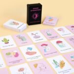 Affirmation Cards for Women, 60 Pcs Mindfulness Cards Daily for Inspiration, Mental Wellness Meditation Journal Friends Students Mothers Sleeping Work - Image 3