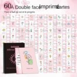 Affirmation Cards for Women, 60 Pcs Mindfulness Cards Daily for Inspiration, Mental Wellness Meditation Journal Friends Students Mothers Sleeping Work - Image 7