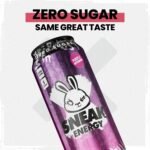 SNEAK | Cans Purple Storm | In-Game Focus Boost Energy Drink, Zero Sugar, Low-Calorie, Vegan | 500ml x 12 - Image 4