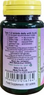 Health Plus Menopause Complex : Women's Health Supplement : 60 Tablets, in a Planet-Friendly 99% Recycled Pot - Image 3