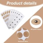 Pack of 100 Acupuncture Plasters, Magnetic Acupressure Patches, Acupuncture Magnetic Patches, Relief of Knee and Back Pain in Adults - Image 3