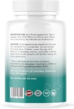 Vinco Dandelion Root Capsules 5000mg - 120 Vegan Capsules (4-Month Supply) - High Strength Herbal Supplement for Bloating & Detox - Water Retention Tablets - Natural Water Balance Support - Image 7