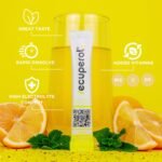 Recuperol Electrolytes Powder, Sugar Free Rehydration & Recovery Drink, Electrolytes Hydration, Zinc, Vitamin C, B12, D3, Potassium, Natural Lemon Flavour - 60 Servings (Tub with Scoop) - Image 3