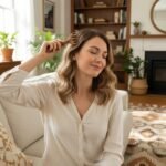 Scalp Massage Comb - Wide Tooth Wooden Manual Comb | Wood Material With Relaxation Design, Scalp And Hair Massage Tool For Face Neck Shoulders Men Women Daily Travel Use - Image 4