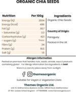 Organic Chia Seeds, 1kg – Nutritious Superfood | Vegan-Friendly | High in Protein & Fiber | Versatile Kitchen Essential | Thames Organic - Image 3