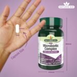 Natures Aid Microbiotic Complex – Digestive Friendly Bacteria Supplement Gut Health Support – High Strength Lactobacillus Acidophilus – Vegan, Vegetarian, Non-GMO, Gluten Free - 60 Capsules - Image 4