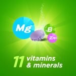 Berocca Vitamin C Effervescent Tablets - Including B Vitamins, Magnesium, Calcium & Zinc - Support Energy Release & Immune System - 45 Tablets - Blackcurrant Flavour - Image 4