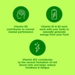 Berocca Vitamin C Effervescent Tablets - Including B Vitamins, Magnesium, Calcium & Zinc - Support Energy Release & Immune System - 45 Tablets - Blackcurrant Flavour - Image 5