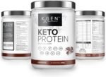 K-GEN™ Keto Collagen Protein Powder Natural Multi Collagen Chocolate Blend, Coconut MCT Vitamin C+B6 | UK Made Advanced Ketosis for Keto & Paleo | Low Carb Free-from: Sugar, Whey & Gluten - Image 5