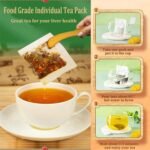 Nourishing Liver Tea, 18 Flavors Liver Care Tea, Daily Liver Nourishing Tea with 18 Different Herbs for Liver Protection 3 Boxes 90 Bags) - Image 7
