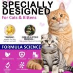 15-in-1 Multivitamin Soft Chews for Cats – With L-Lysine, Taurine & Omega-3 – Daily Nutritional Support & Overall Wellbeing – Natural Soft Chews for All Cats – 30 Day Supply - Image 3
