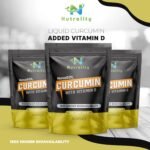 Curcumin Turmeric Supplement 60 Vegan Liquid-Filled Capsules - 1000mg - Capsules with Vitamin D3 - Turmeric Curcumin Supplement for Joint Pain Relief & Energy - Image 8