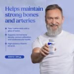Vitamin D3 4000 IU + K2 MK-7 200 µg – High Strength Bone, Muscle & Immune Support – 90 Tablets – Made in UK - Image 4