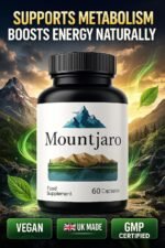 Mountjaro Metabolic Balance – 60 Capsules | Green Tea Extract, Magnesium, Calcium & Apple Cider Vinegar | Natural Energy, Digestion & Metabolism Support – UK Made Vegan Supplement - Image 4