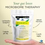 Physis Bio Cultures Blend Prebiotics | 30 Capsules | Pre and Probiotics for Gut Health | Bio Cultures Complex for Improved Digestion | Concentrated Lactobacillus Acidophilus Probiotics | Refill - Image 5