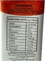 Silvermill KiCO King Coconut Water 24X200ml – 100% Natural King Coconut Drink from Sri Lanka – Pure Hydration – Rich in Electrolytes, Potassium & Magnesium- Refreshing Tropical Beverage - Image 3