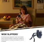 Ipetboom Adjustable Orthopedic Indoor Slippers for Women with Wide Touch Fastener, Comfortable Post-Surgery Shoes for Elderly and Maternity, Supportive Wellness Slippers for Swollen Feet - Image 10