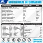 Sugar Free Liquid Marine Collagen 10,000mg Hydrolysed Pure Peptides Fortified w/Amino Acids, Vitamins, Hyaluronic Acid, Silica to Enhance Health, Beauty, Muscles & Joints - 500ml - Image 3