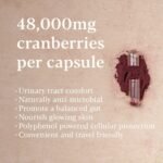 Higher Nature - Oregon Cranberry Supplement - 48,000mg Superior Strength - UTI Support for Women & Men - True Food® Formula - High Strength Cranberry Concentrate 200x - Sugar Free - 30 Capsules - Image 4
