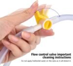 Enema Bag Kit BPA Free, Enema Bag Kit for Colon Cleansing, Non-Toxic Silicone Enema Bag Kit, Home Enema Colonic Irrigation Kit Bag, Reusable Coffee & Water Colon Cleansing/Detox Enemas (2 L) - Image 6