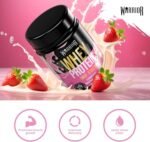 Warrior Whey Protein Powder | High Protein Shake for Muscle Growth, Recovery & Weight Loss | Up to 36g Whey per Serving | Low Carb, Low Sugar, Keto Protein | GMP Certified - Strawberry Milkshake - Image 3