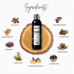 Hair growth shampoo sulphate free thickening organic plant extract Herbal Formula with 11 Natural Extracts Damage Repair - Image 3